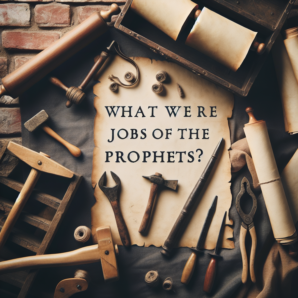 Peygamberlerin Meslekleri Nelerdi.