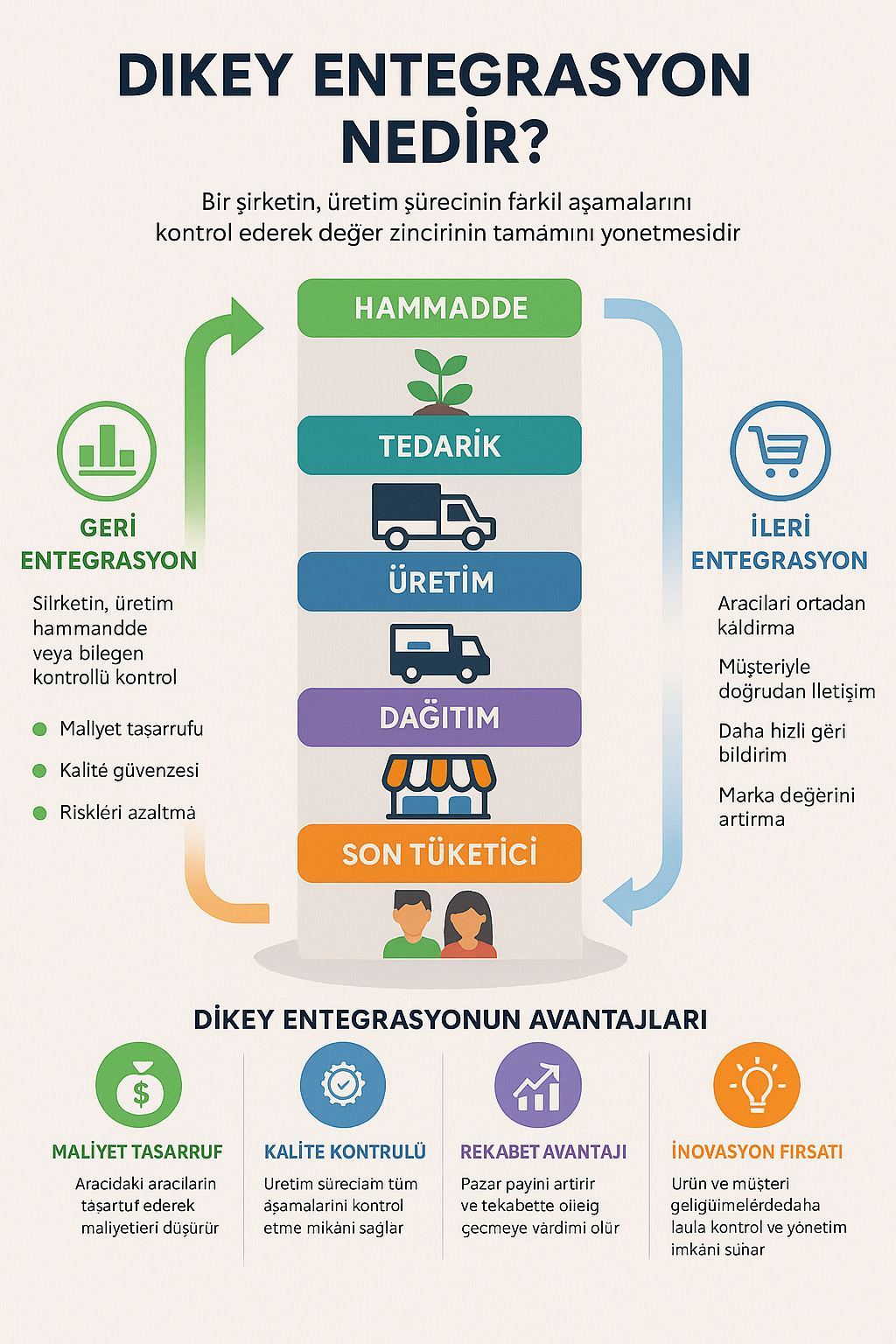 Dikey Entegrasyon ( Dikte Entegrasyon ) Nedir ?